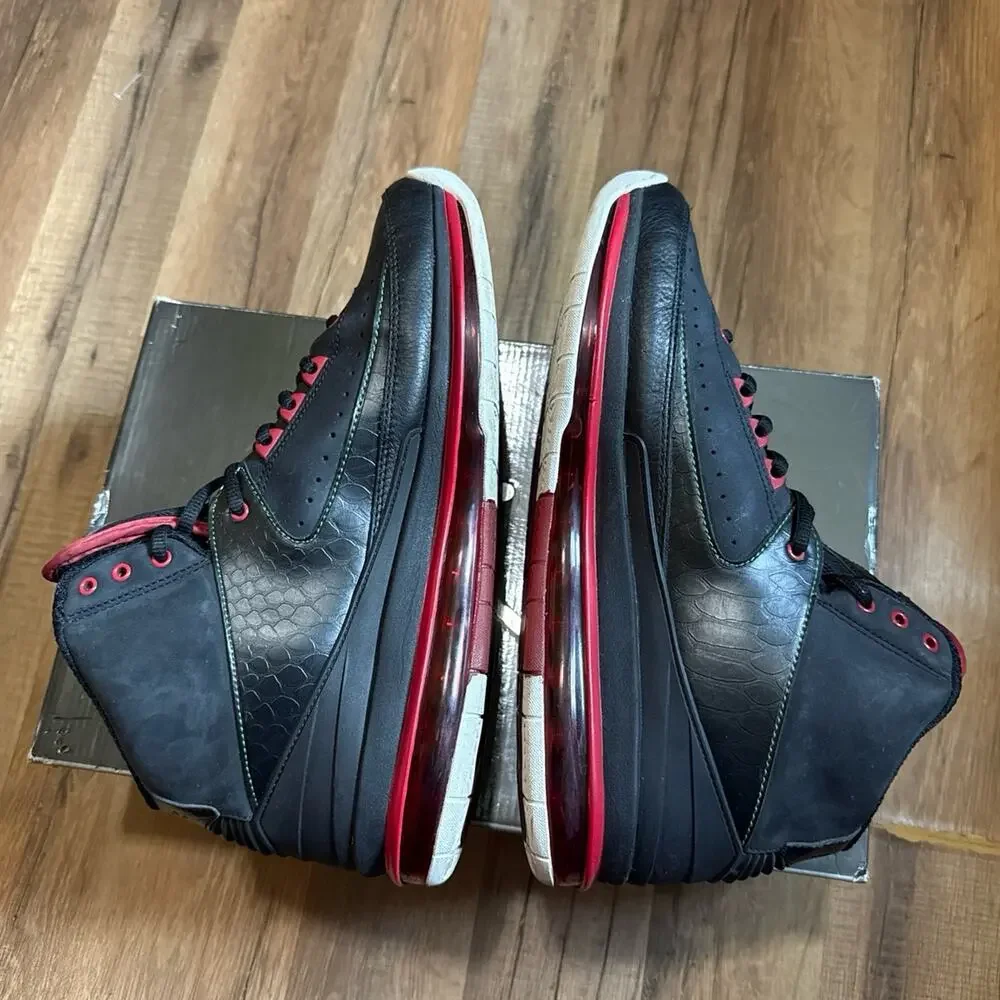2011 Air Jordan 2.0 Black Classic Green Varsity Red Gucci